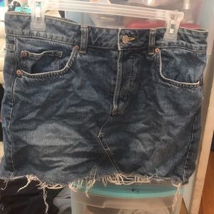 Jean skirt